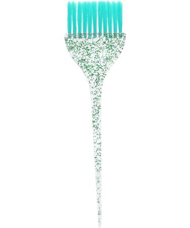 Glitter Handle Hair Dye Brush Hair Coloring Tool with Long Handle Material Pearly Lustre Handle for Beauty Salon and Hair Salon (Green) - Buy Online on GoSupps.com