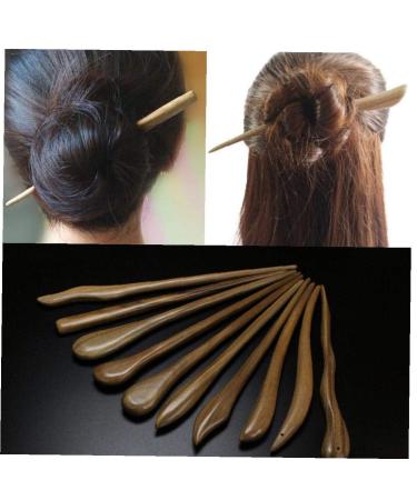 Buy Wooden Sandalwood Hair Sticks - Chinese Style Hairpin Accessories for Women | International Shipping Available - Buy Online on GoSupps.com