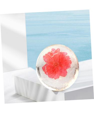 Angoily Transparent Soap Body Cleanser Soap Handmade Soap Flower Soap Bar Aromatherapy Soap Essential Oil Soap Acid Soap Shower Soap Scented Soap Essence Etc. Care Soap Take a Bath - Buy Online on GoSupps.com