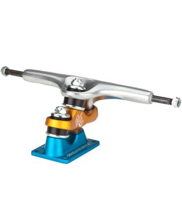 Gullwing Sidewinder II Longboard Trucks - Blue/Orange - 10.0"