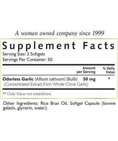 Coc March N.M.D Garlic Oil Supplement Odorless Garlic Extract from Whole Garlic, Immune Support & Microbiome Health, Clean Formula, Gluten & Dairy Free, Paleo & Keto Friendly, 50 Servings - Buy Online on GoSupps.com