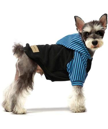 Fitwarm Black Pet Hoodie Sweatshirt for Large Dogs & Cats - Buy Online on GoSupps.com