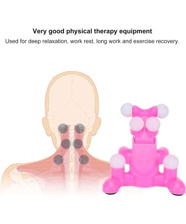 Neck Massage Device - Cervical Stretching Relaxation Pillow for Home Office & Car - Ultimate Neck Support - Buy Online on GoSupps.com