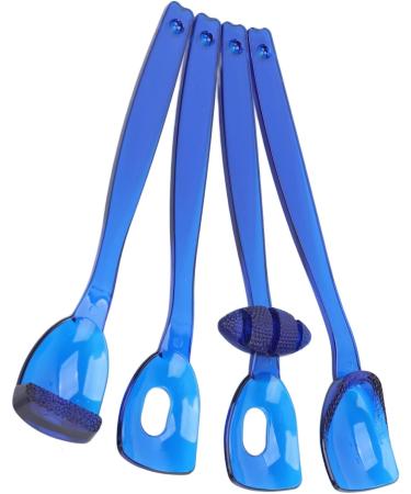 Enhance Speech & Rehabilitation with 4-Piece Tongue Muscle Trainer Set - Blue | International Shipping Available - Buy Online on GoSupps.com