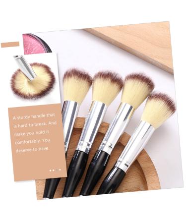 FRCOLOR 4 Pcs Double Ended Makeup Brush Set Powder Blush & Complexion Tool for Flawless Application Ideal for Women - Buy Online on GoSupps.com