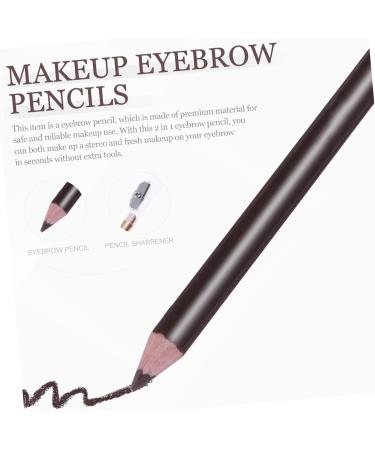 Crayons Sourcils Imperm ables 8 Pi ces Taille-crayon Int gr Maquillage Pour Sourcils Teint Profond Voyage - Buy Online on GoSupps.com