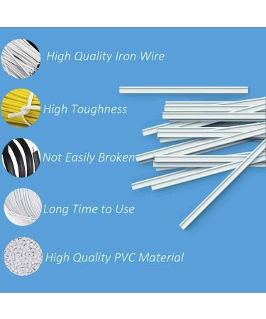 Plastic Strips Nose Wire Double Wire Nose Bridge for Mask 8CM Flat Nose Clips Nose Bridge Bracket DIY Wire for Sewing Crafts (100) - Buy Online on GoSupps.com