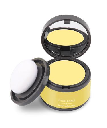 Root Touch Up Light Blonde Hairline Powder Hairline Powder blonde Natural Cover Grey Hair & Sweatproof Hairline Shadow Powder for Women & Men Hair Cover Up Powder with Mirror Hair Loss Concealer
