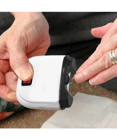 Gdiojnfg Electric Nail Trimmer for Adults | Adjustable Three-Speed Electric Nail Cutter Three-Speed Control Electric Toenail Clippers with LED Light for Seniors Relatives - Buy Online on GoSupps.com