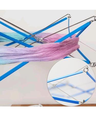 LAMXD Yarn Ball Winder and Umbrella Swift - Blue | Premium Yarn Tool Set - Buy Online on GoSupps.com
