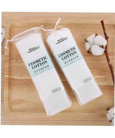 500pcs/bag Organic Cotton Pads Women Cosmetic Tissue Girls Makeup Beauty Skin Care Tool for Cleaning - Buy Online on GoSupps.com