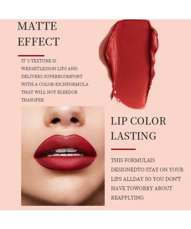 MEPHILIMIA Lipstick set velvety lip gloss with matte finish matte liquid lipstick 8 colors lip gloss makeup highly pigmented makeup for women - Buy Online on GoSupps.com