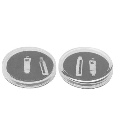 Stainless Steel Ingrown Toenail Corrector - Paronychie Tool Set (2 Pieces) | Pedicure Solutions for Nail Correction - Buy Online on GoSupps.com