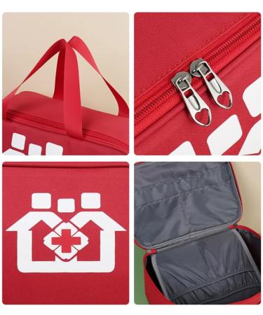 Large Capacity Pill Bottle Organizer - Medium Green Medicine Bag for Medications & Pills | International Shipping - Buy Online on GoSupps.com