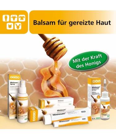 CP-Pharma Mielosan Honey Ointment 100g | Medical Skin Care for Animals | Healing Ointment with Honey & Essential Oils - Buy Online on GoSupps.com