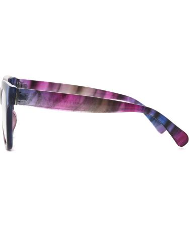 Foster Grant Blue Light Blocking Glasses for Women - Stylish Pink/Blue Design | 51mm Lens Width | Shop Internationally - Buy Online on GoSupps.com