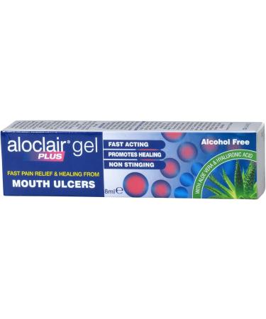 Aloclair 8ml Mouth Ulcer Treatment Gel - Fast Relief for Painful Sores - Buy Online on GoSupps.com
