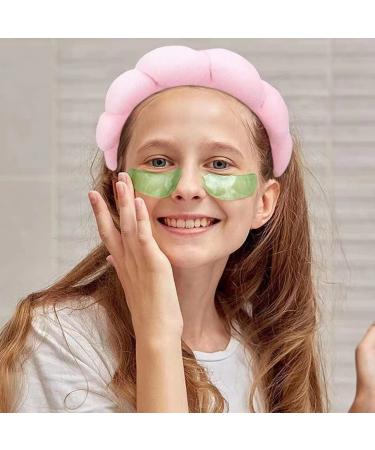 MUZOXEN Velvet Spa Headband for Face Washing and Makeup - Purple - Buy Online on GoSupps.com