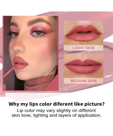 Oulac Matte Liquid Lipsticks 3PCS Set - Long Lasting Lip Stain with Vitamin E & Rose Oil, High Pigment Color, Waterproof Formula - Gluten Free & Vegan Friendly - Buy Online on GoSupps.com
