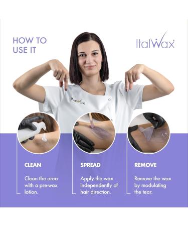 Italwax Brazilian Wax Pearls - Hot Wax for Body Intimate & Facial Hair Removal | Made in Italy - Buy Online on GoSupps.com