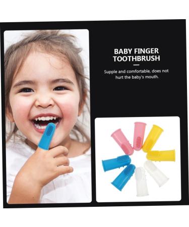 Shop Homsfou 12th Baby Toothbrush - Silicone Toddler Brush & Tongue Cleaner | Safe & Gentle Mouth Care for Babies - Buy Online on GoSupps.com