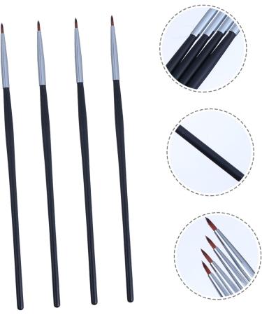 FOMIYES 4pcs Fine Eyeliner Brush Eyeshadow Eyeliner Makeup Brush Girls Eyeliner Applicator Suite - Buy Online on GoSupps.com