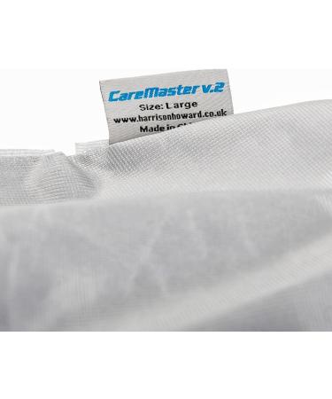 Harrison Howard CareMaster Midge-Proof Fleece Horse Fly Mask - UV Protection & Ear Protection for Pony (Small) - Silver - Buy Online on GoSupps.com