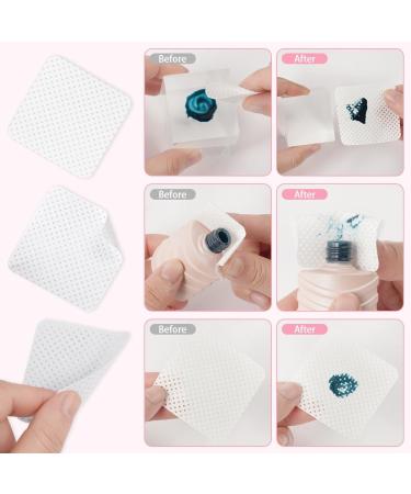 LOPHE LOPHE Lint-Free Nail Wipes 720 Soft Pads for Gel Removal with Nail Files Lint-Free Wipes Absorbent Wipes Nail Polish Remover Pads - Buy Online on GoSupps.com