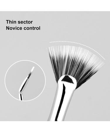 Uhngw Eye Liner Makeup Brush Eye Lash Makeup Beauty Tools | Angled Eyeliner Brush Blending Brushes Lash Wand Brush Eye Makeup Tool Beauty Cosmetic Tool - Buy Online on GoSupps.com
