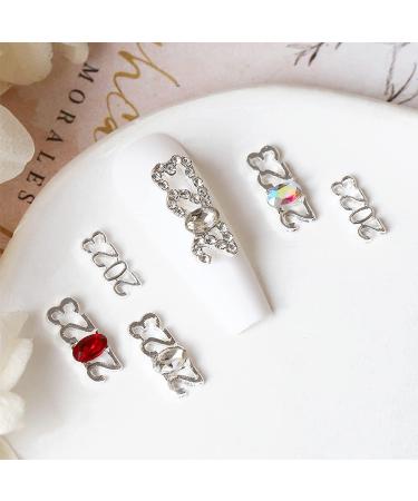 2023 Nail Art Decorations - Number Rhinestone Rivet, 3D Alloy Glitter Design for Manicure & Jewelry Making - Buy Online on GoSupps.com