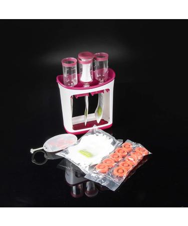 Wallfire Baby Food Squeeze Station - Homemade DIY Fresh Fruit Juice Maker with 10 Replacement Bags - Buy Online on GoSupps.com