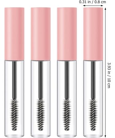 10pcs Mascara Empty Tube Empty Mascara Brushes Eyelash Tube Cosmetic Pink Plastic Stick - Buy Online on GoSupps.com