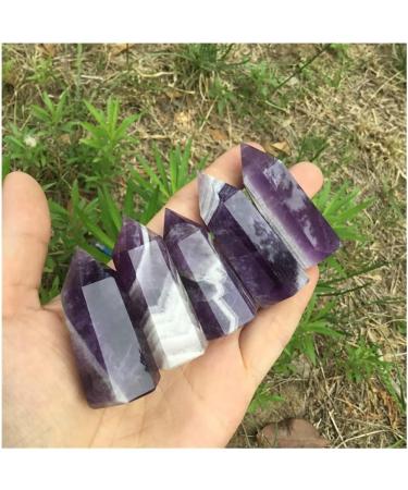 Natural Crystal Rough NaturalWand Decorated Natural Fantasy Amethyst TowerQuartz PointStones (Size : 1 pc) (Size : 1 pc) - Buy Online on GoSupps.com