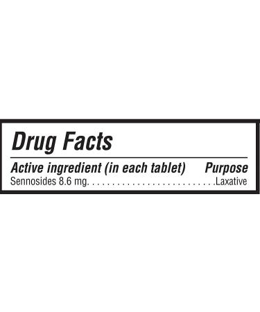 Senna-Time Senokot Natural Vegetable Laxative Senna 8.6 Mg 1000 Tablets x 2 Bottles (2000 Tablets) - Efficient Constipation Relief - Buy Online on GoSupps.com