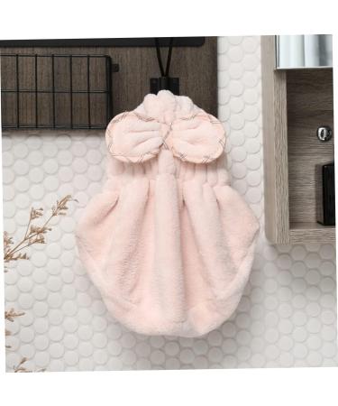 AUTSUPPL 1 Set Dry Hair Towel Set Fast Drying Hair Bathroom Shower Ball Body Sponge Twisted Yarn Pink - Buy Online on GoSupps.com