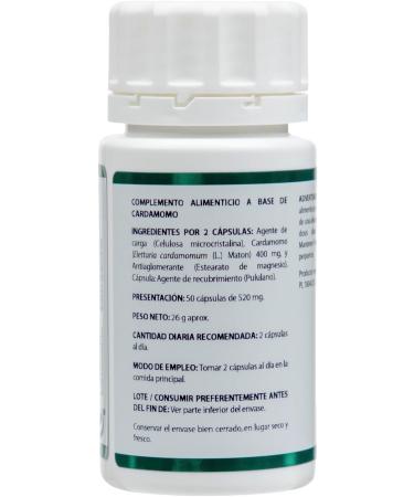 Ayurveda Cardamom Holofit 50 capsules - Buy Online on GoSupps.com