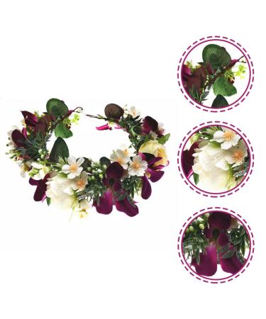 Beaupretty Artificial Flower Wreath - Floral Headbands & Garlands for Women | Bride Hair Accessories - Buy Online on GoSupps.com