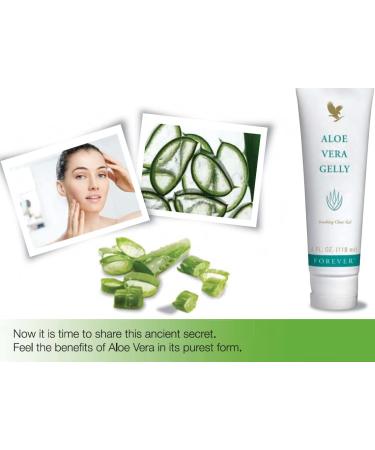 Forever Living Forever Aloe Vera Gelly 118Ml (4 Fl. Oz) - 100% Stabilized Aloe Vera Gel - Buy Online on GoSupps.com