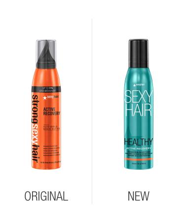 SexyHair Healthy Active Recovery Blow Dry Foam - Repair & Protect for All Hair Types | 6.8 fl oz - Buy Online on GoSupps.com