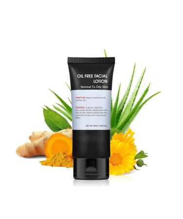 Easilydays Men's Face Moisturizer Cream Deeply Moisturing & Wrinkle Refrshing Soothing Firming Geinger Extract Aloe Vera Oil Free Age Facial Skin Care Day & Night Moisturizing 3.04 Fl Oz