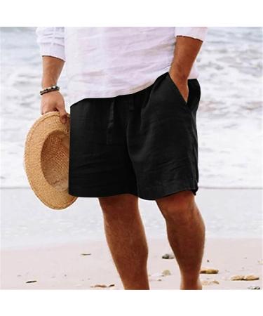 Men's Casual Cargo Shorts - Lightweight Linen & Cotton Summer Pants | 5XL & 3XL Sizes Available - Buy Online on GoSupps.com
