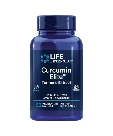 Life Extension Curcumin Elite Turmeric Extract 60 Vegetarian Capsules