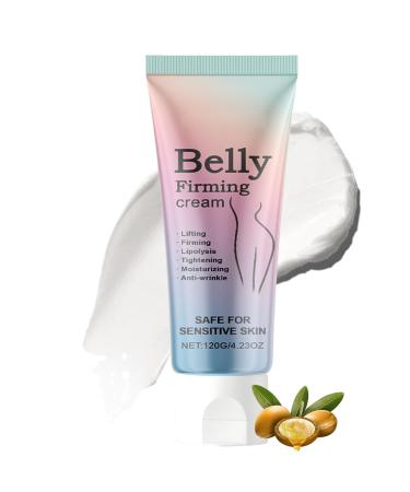 ARCHIDATE B Flat Belly Firming Cream Belly Firming and Tightening Cream Tighten Stomach Thighs and Butt Loose Skin Hydrating Lifting Body Lotion for Women and Men 4.23 Fl Oz