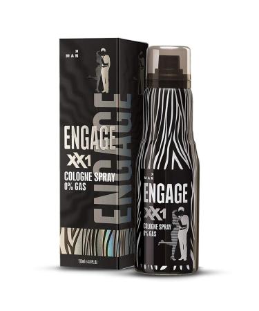 En.gage XX1 Cologne No Gas Perfume for Men Citrus and Spicy Fragrance Scent Skin Friendly Perfume for Men Long Lasting Smell 135ml