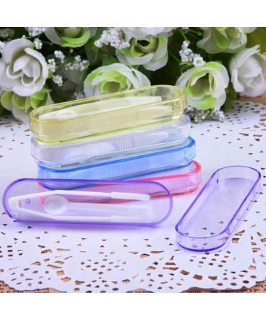 5-Part Portable Tool Set for Contact Lenses | Mini Travel Case | Soft Tip Tweezers | Random Color - International Shipping - Buy Online on GoSupps.com
