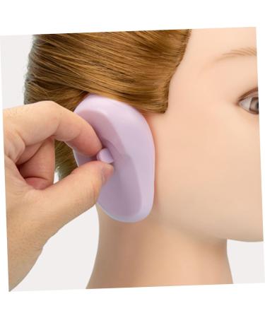 Hoement 3 Pairs Ear Muffs Make up Ear Covers Home Tools Ear Covers for Hair Dye Hair Coloring Products Hair Stencils for Barbers Accessories Modeling Silica Gel - Buy Online on GoSupps.com