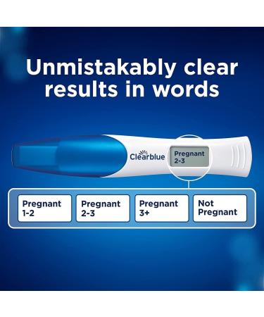 Clearblue Pregnancy Value Bundle Double-Check and Date Combo Pack (1 Digital 1 Visual) + 1 Rapid Detection Test - Easy at Home Pregnancy Test - Buy Online on GoSupps.com