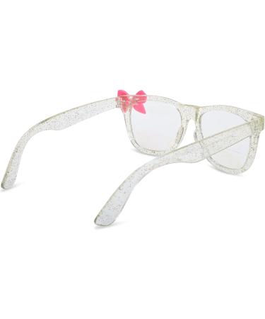 Jojo Siwa Blue Light Blocking Glasses for Women - Sparkle Pink Juniors Eyewear with Pouch | Screen Protection & Eye Care - Buy Online on GoSupps.com