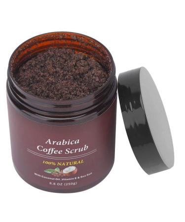 Natural Coffee Body Scrub Cream - Exfoliating & Anti-Aging | Fades Fine Lines | 250g - Buy Online on GoSupps.com
