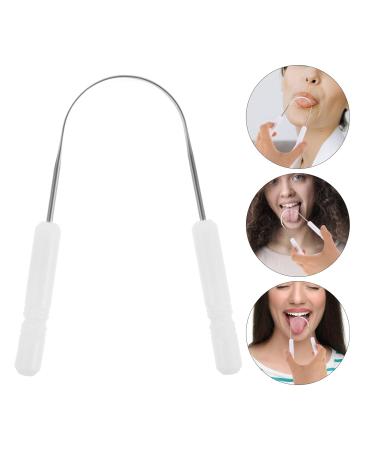 Beavorty Tongue Scrapers - Stainless Steel Tongue Brushes for Bad Breath Reduction | Oral Hygiene Beauty Tool for a Fresher Mouth - Buy Online on GoSupps.com
